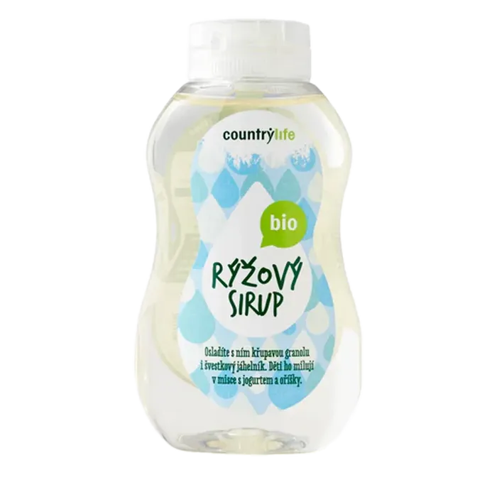 Country Life Sirup rýžový 250 ml BIO